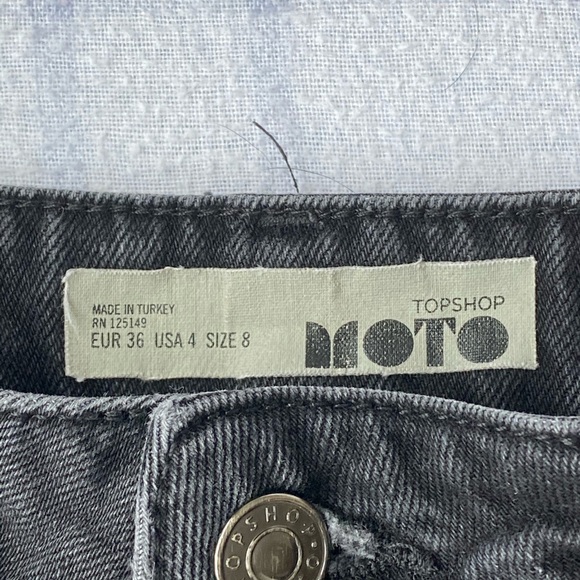 topshop denim skirt - Picture 3 of 3